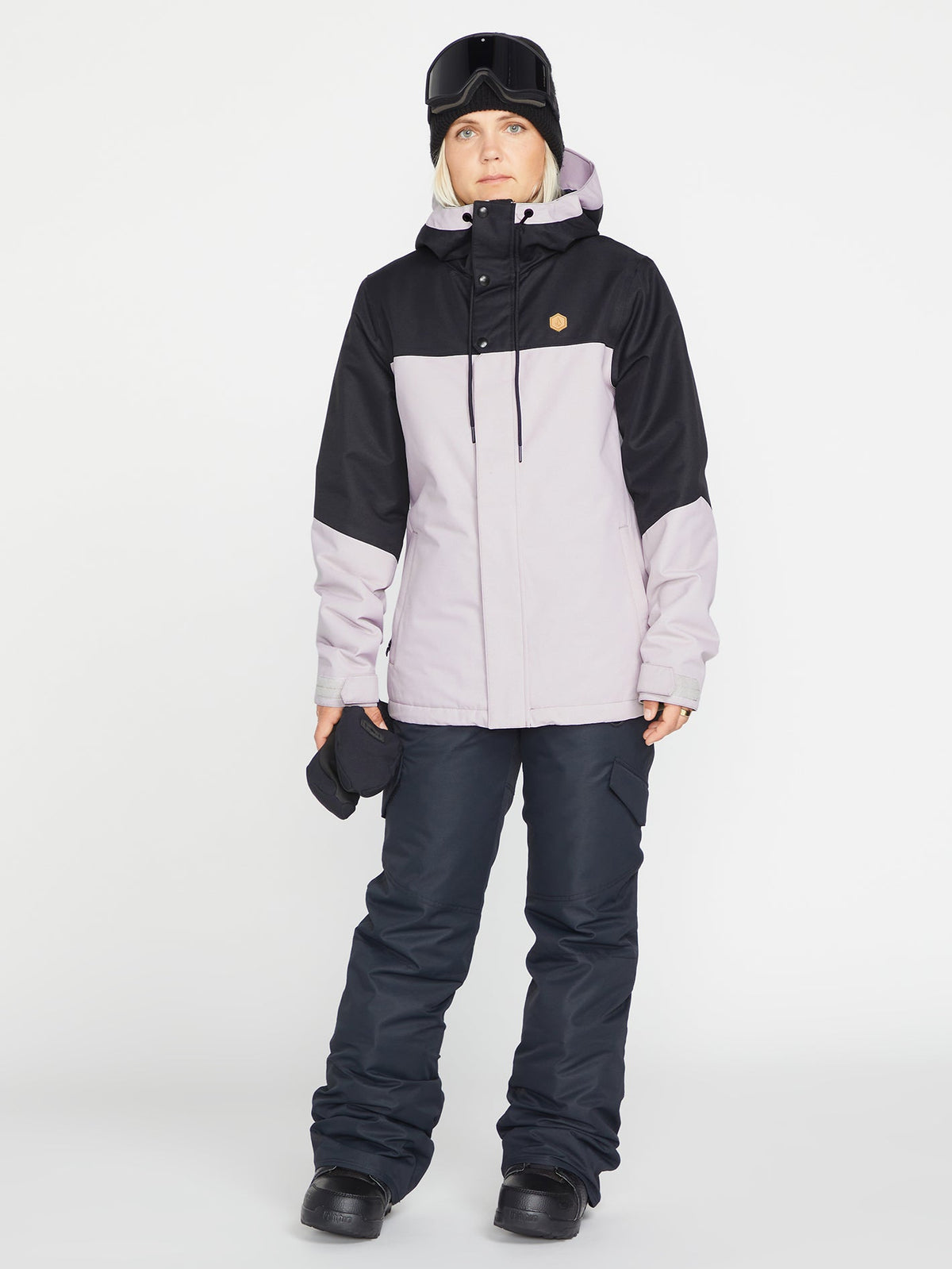 Volcom Bolt Insulated Women's Snowboarding & Ski Jacket Amethyst Smoke