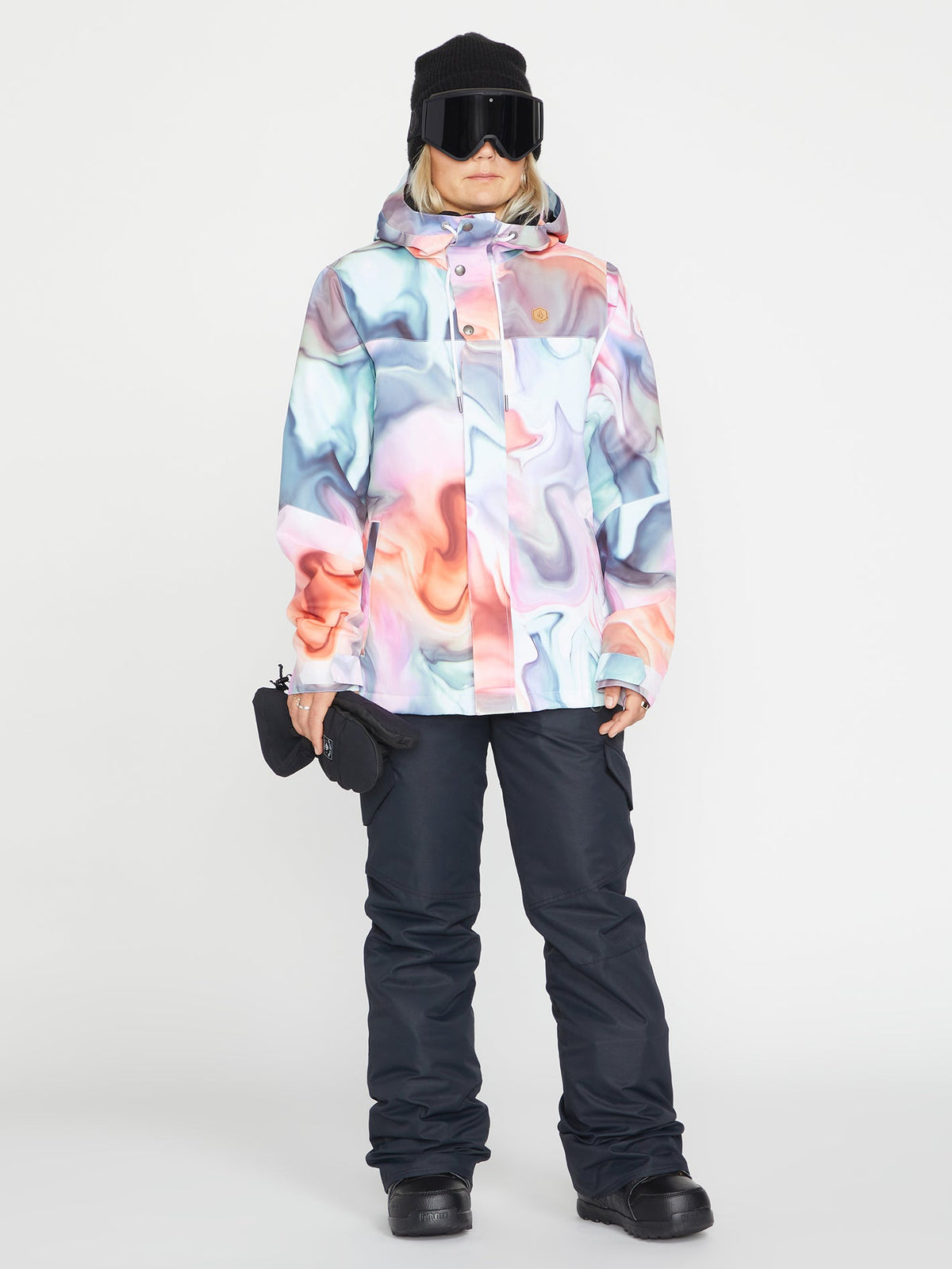 Volcom Bolt Insulated Women's Snowboarding & Ski Jacket Nebula Print