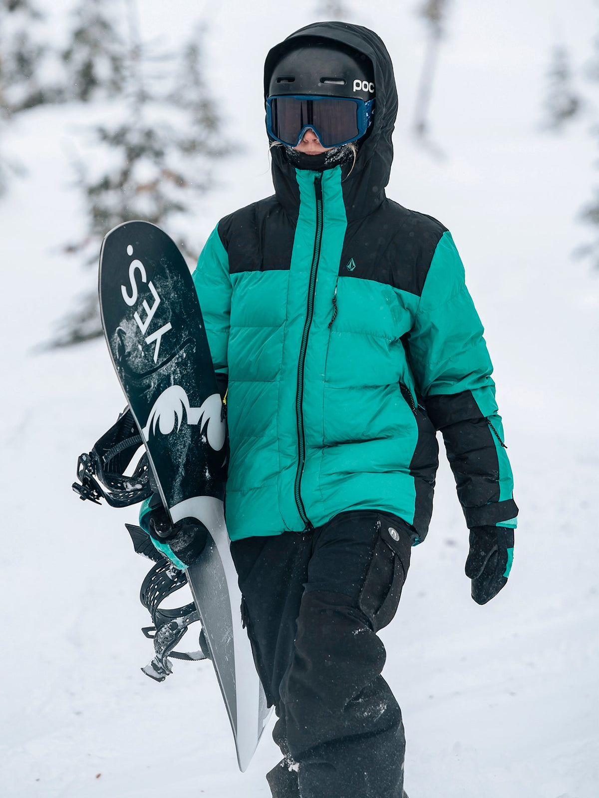 Volcom Puffleup Women's Snowboarding & Ski Jacket Vibrant Green