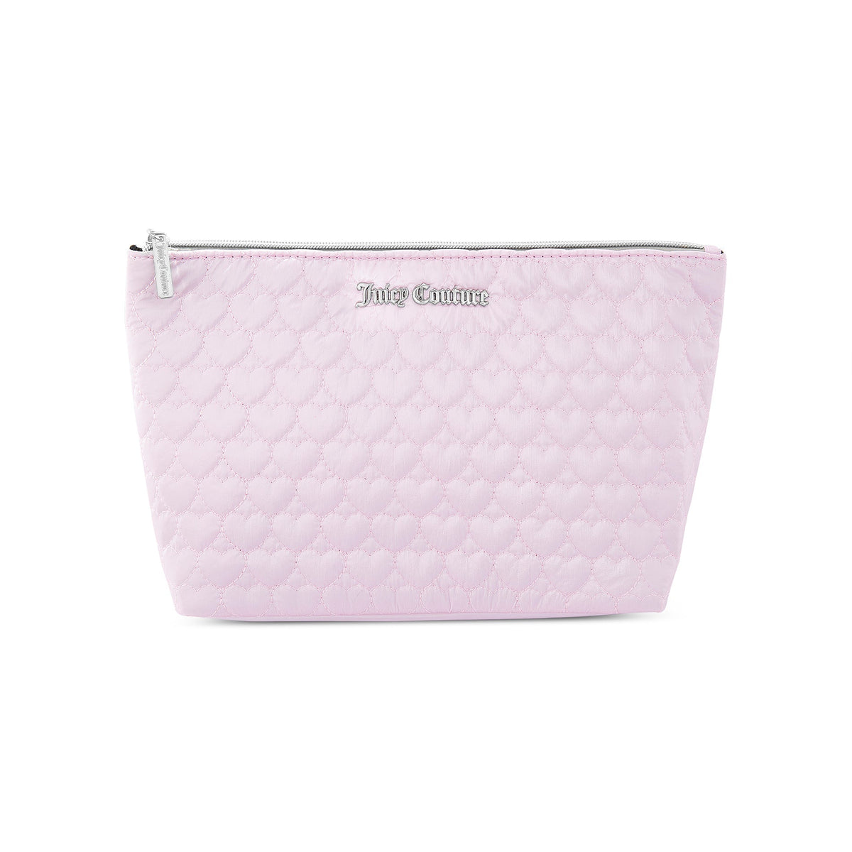 Juicy Couture Logo Makeup Pouch Icy Pink