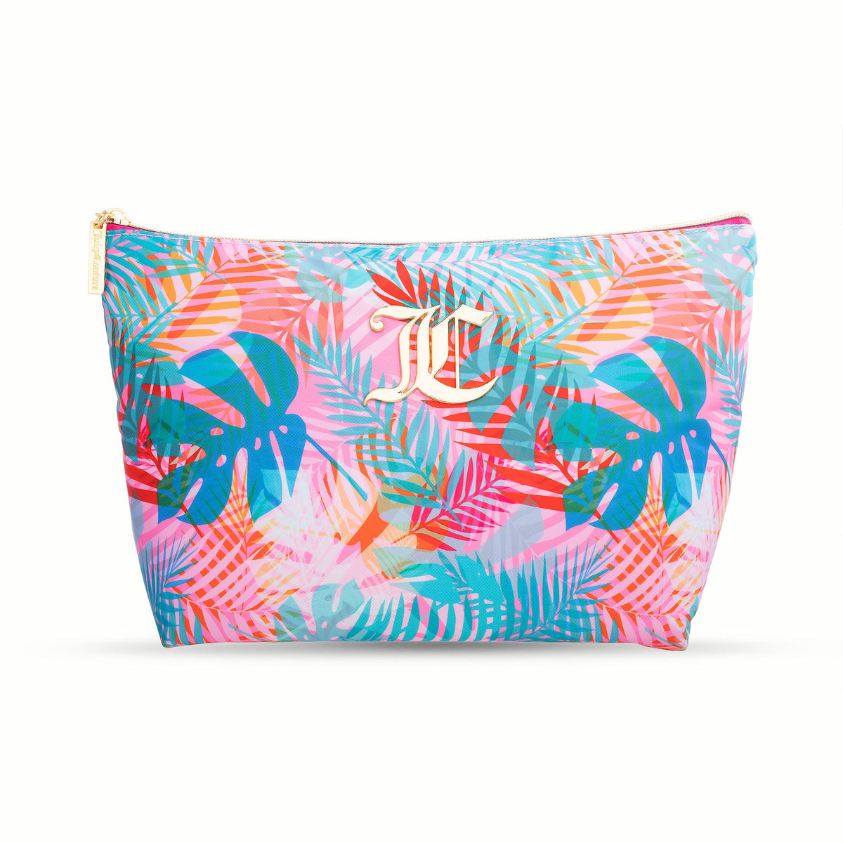 Juicy Couture Monogram Makeup Pouch Tropical Palm