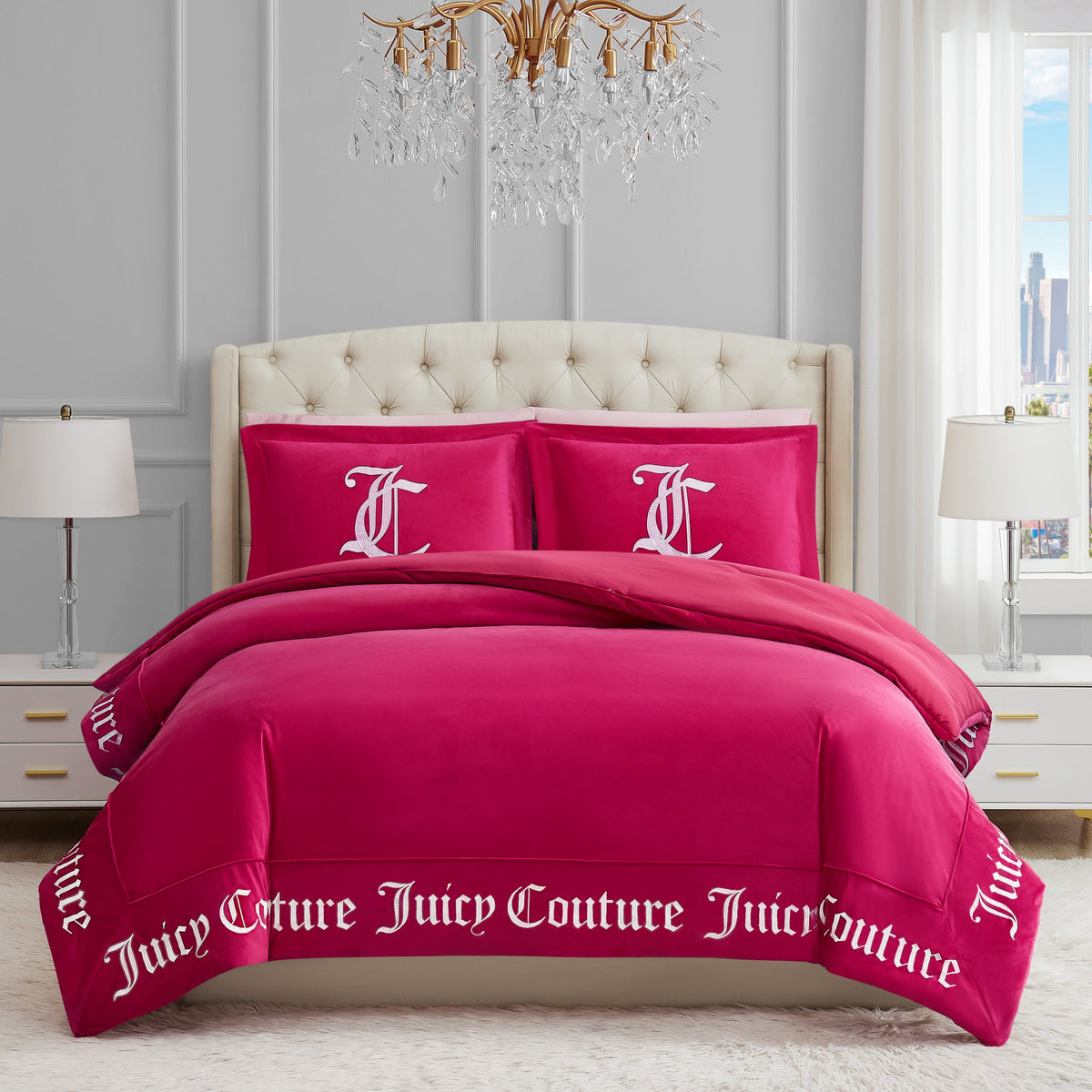 Juicy Couture Gothic Comforter Set Free Love