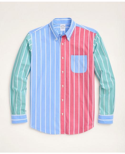 Brooks Brothers Men's Regent Regular-Fit Original Broadcloth Sport Shirt Multicolor
