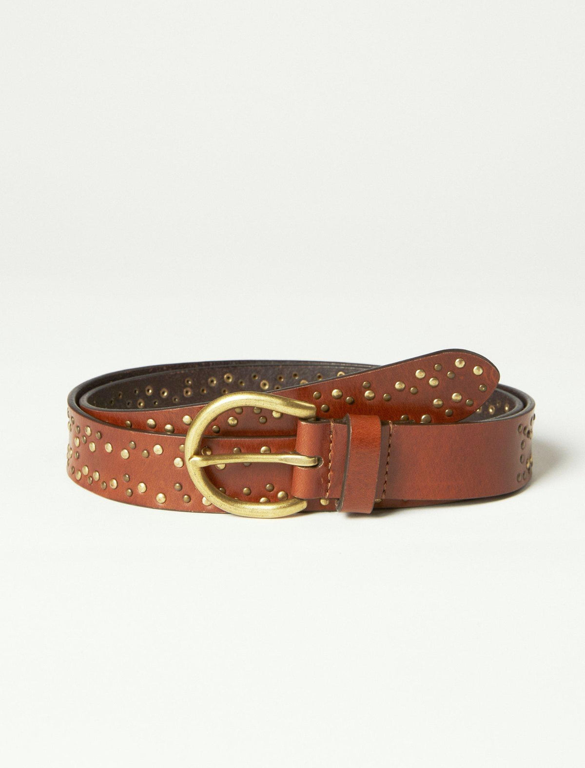 Lucky Brand Multi Studded Belt - Women's Accessories Belts Brown
