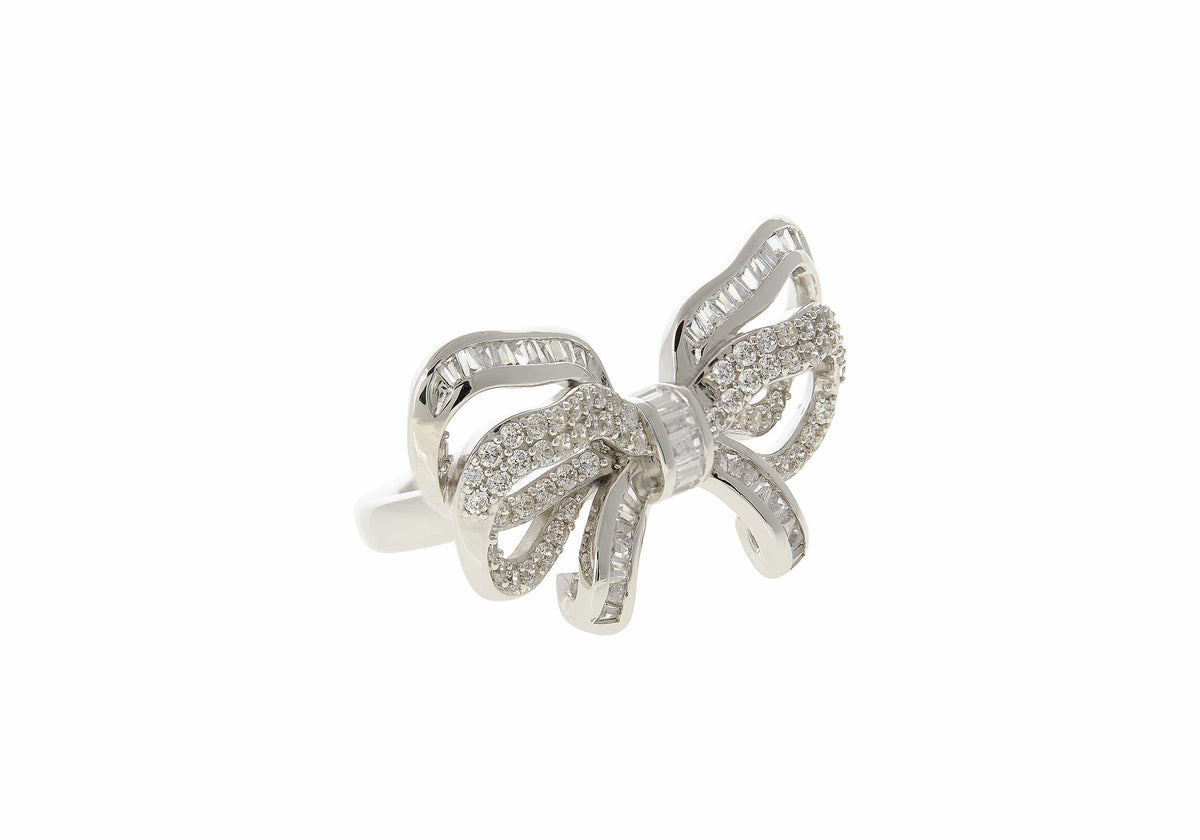 Judith Leiber Couture Bow Ring 7
