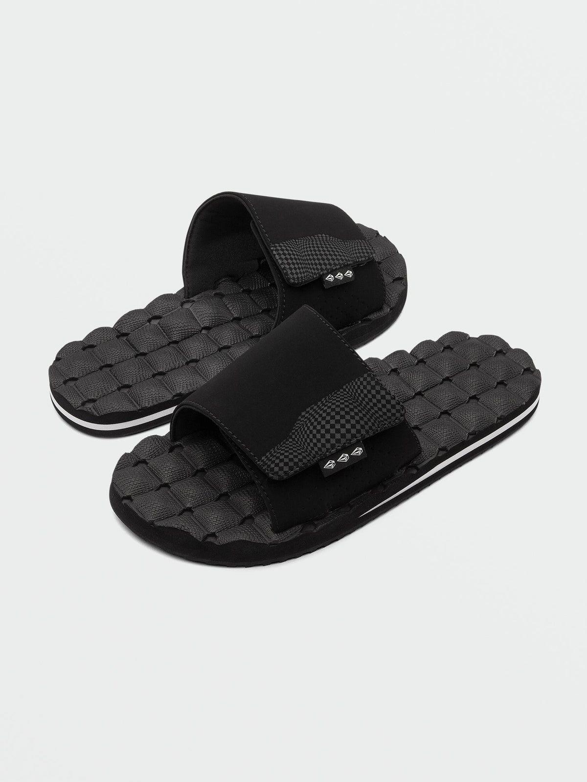 Volcom Recliner Slide Men's Sandals Black White