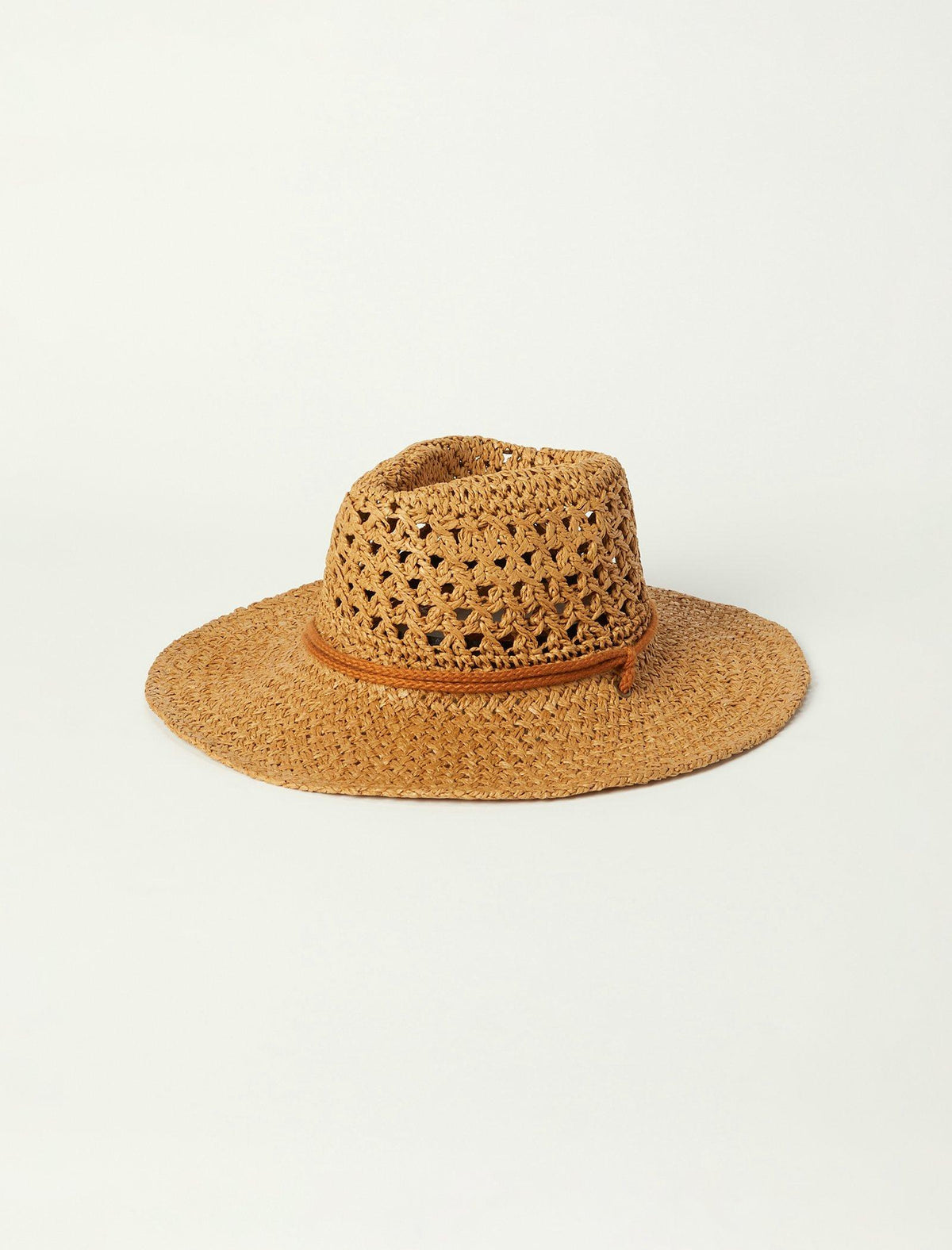 Lucky Brand Woven Cowboy Hat With Strap - Women's Accessories Hat Buff