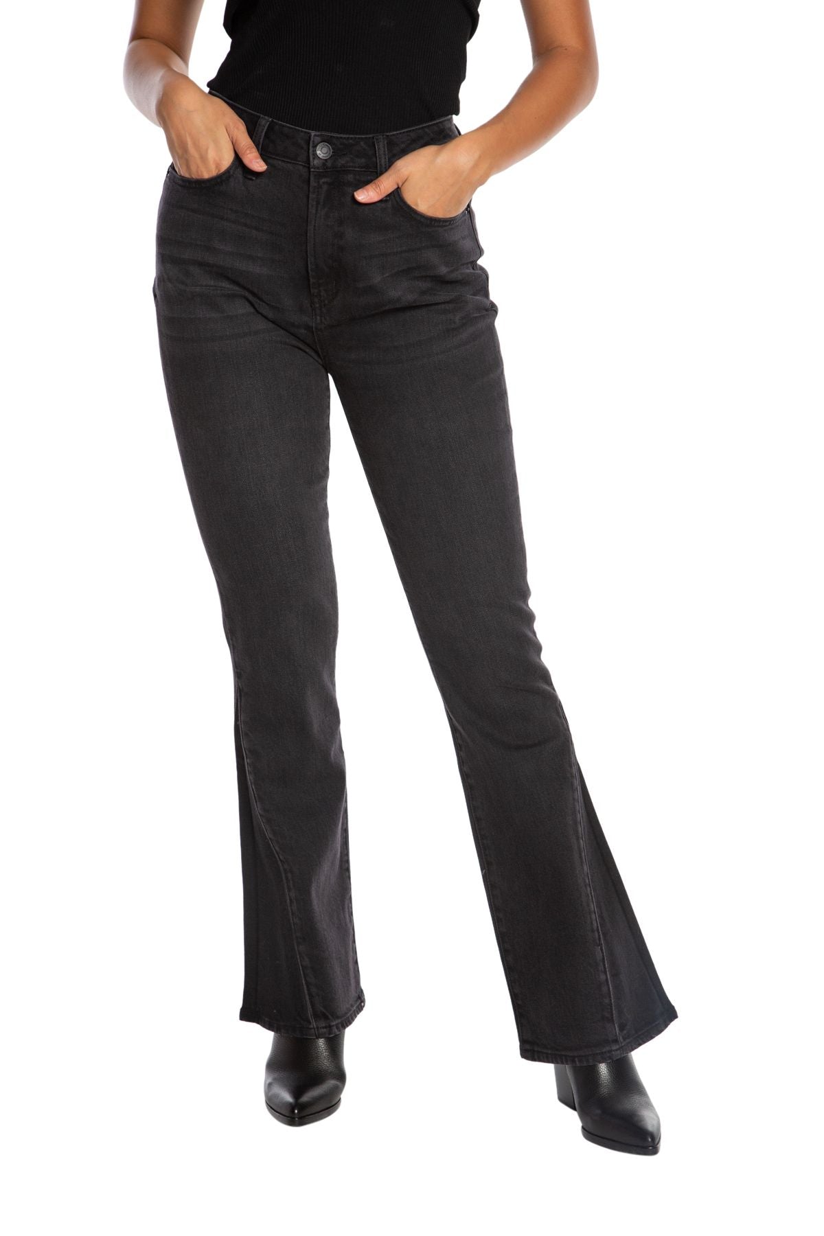 Juicy Couture Malibu Flare Jeans Black
