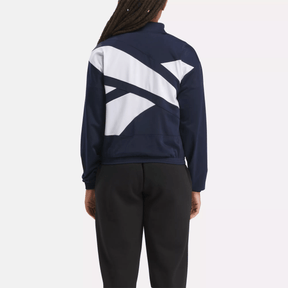 Women's Reebok Identity Back Vector Tricot Track Jacket