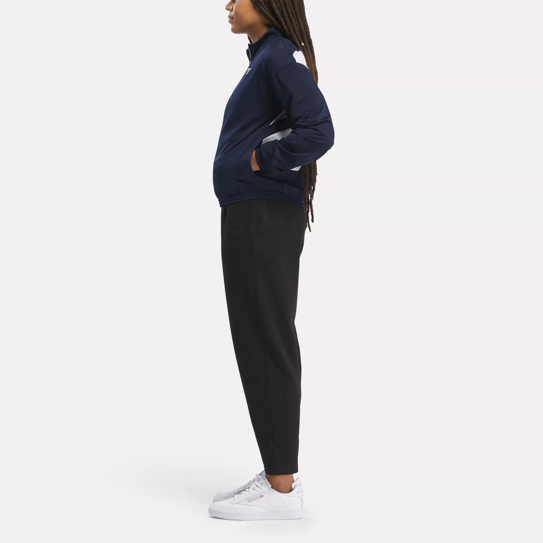 Women's Reebok Identity Back Vector Tricot Track Jacket