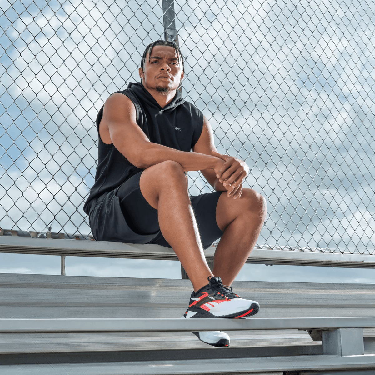 Men's Strength Sleeveless Hoodie