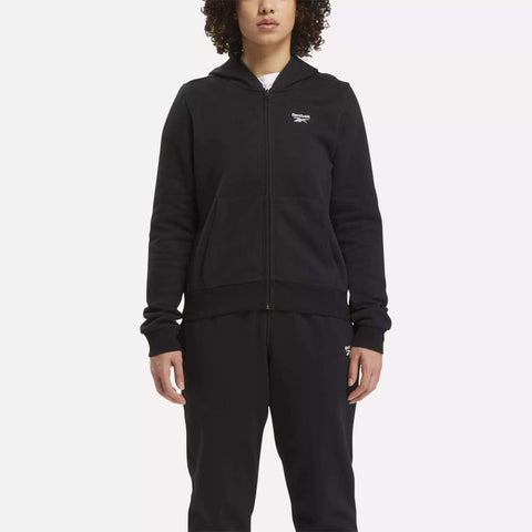 Women's Reebok Identity Small Logo Fleece Full-Zip Hoodie