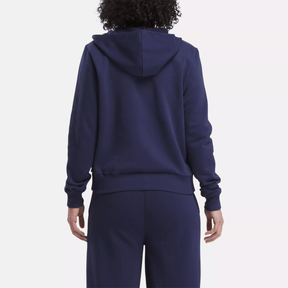 Women's Reebok Identity Small Logo Fleece Full-Zip Hoodie