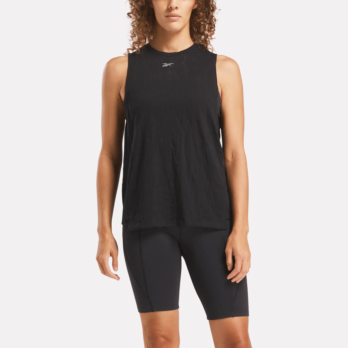 Women's Burnout Muscle Tank Top