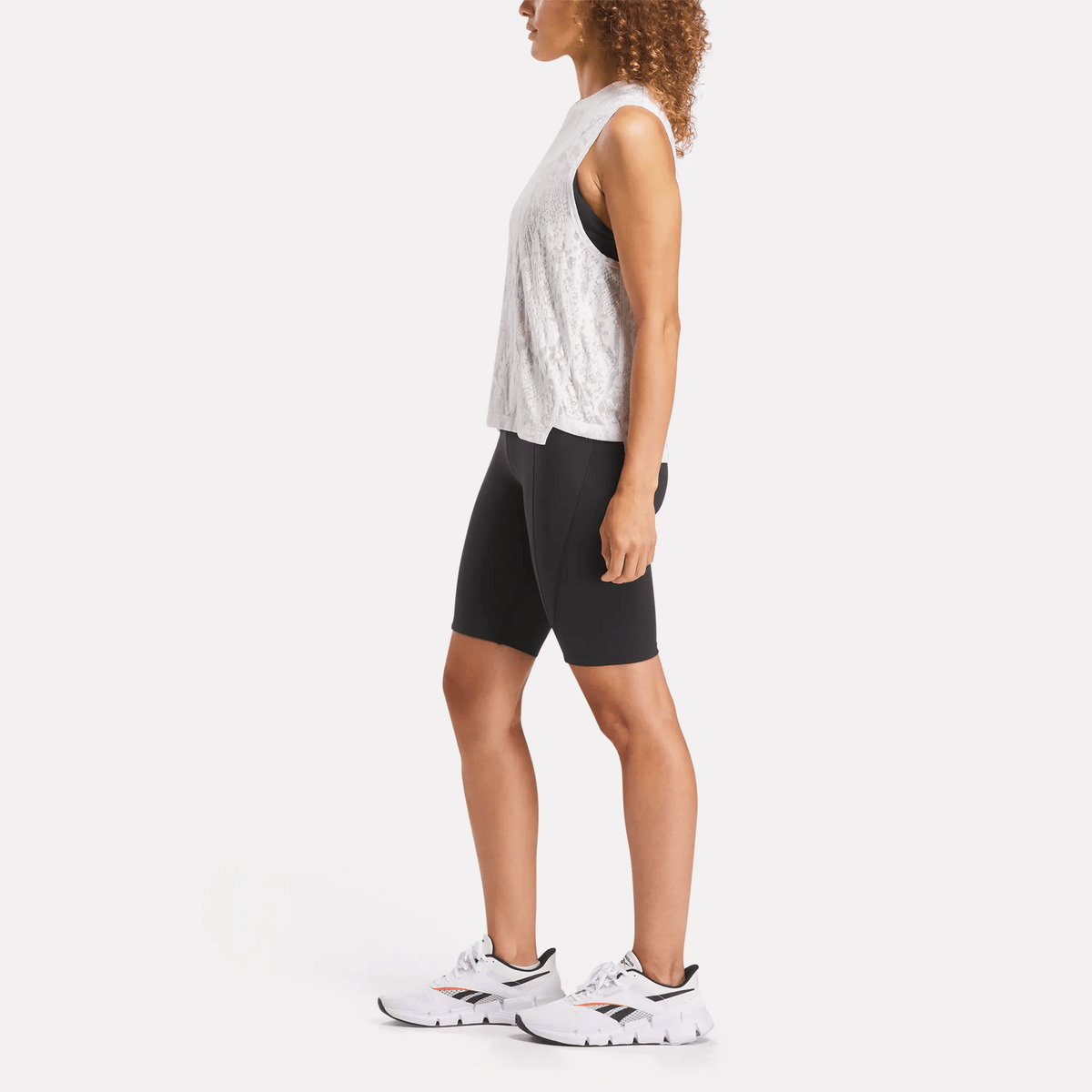 Women's Burnout Muscle Tank Top