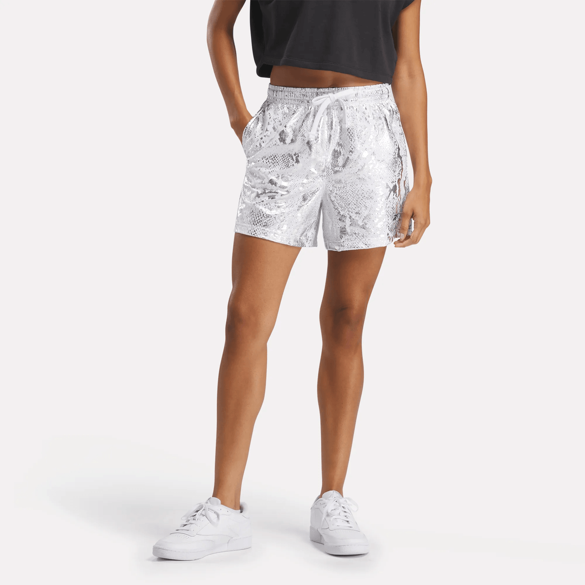Women's B-Ball Off-Court Allover Print Shorts 5"