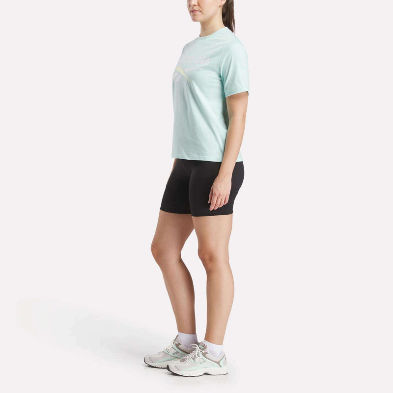 Women's Two-Color Logo Crew Short Sleeve Tee