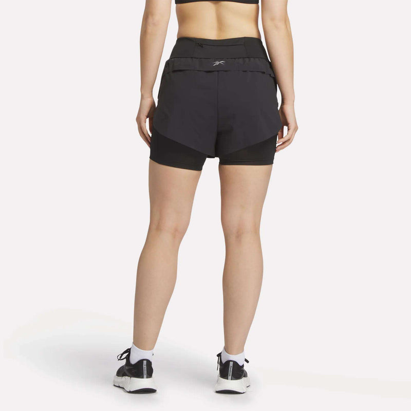 Women's Lux Metallic 2-in-1 Running Shorts 3"