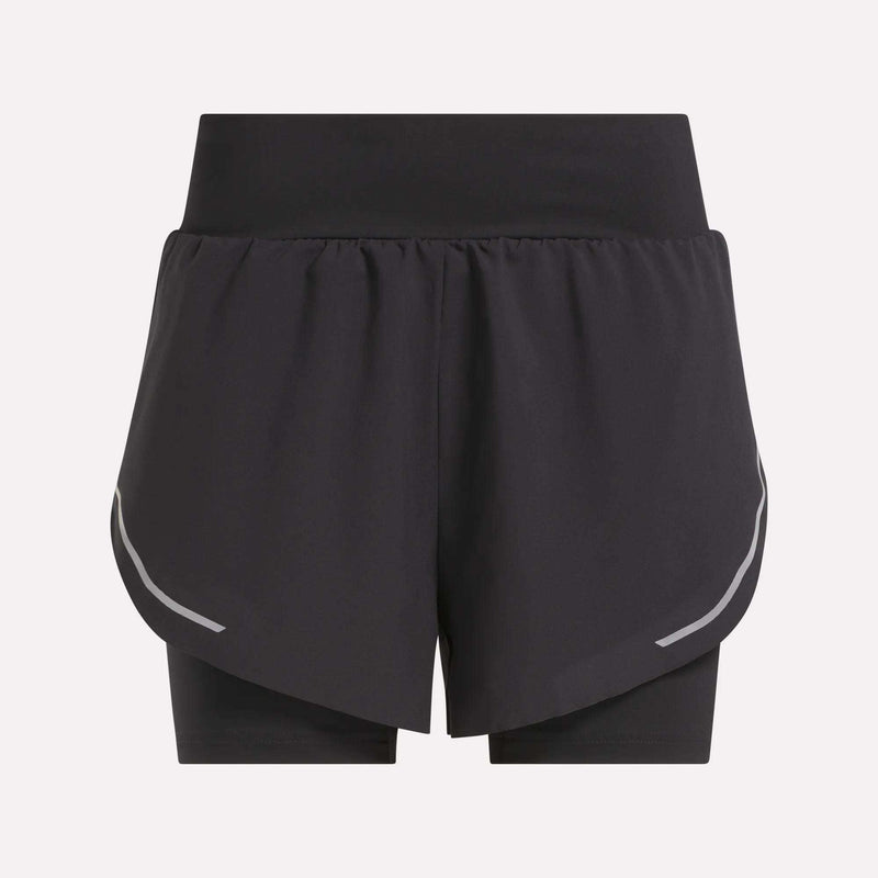 Women's Lux Metallic 2-in-1 Running Shorts 3"