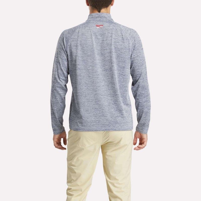 Men's Cationic Wicking Quarter-Zip Sweatshirt