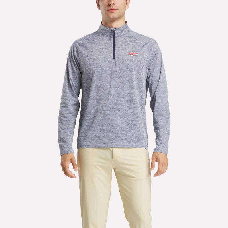 Men's Cationic Wicking Quarter-Zip Sweatshirt