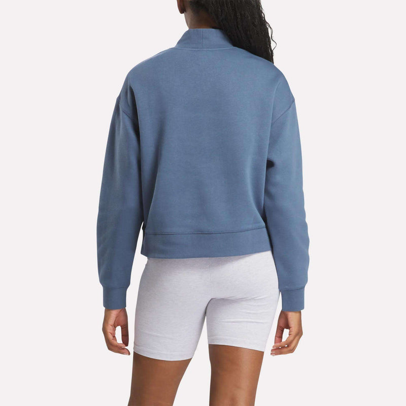 Women's Small Vector Mockneck Sweatshirt