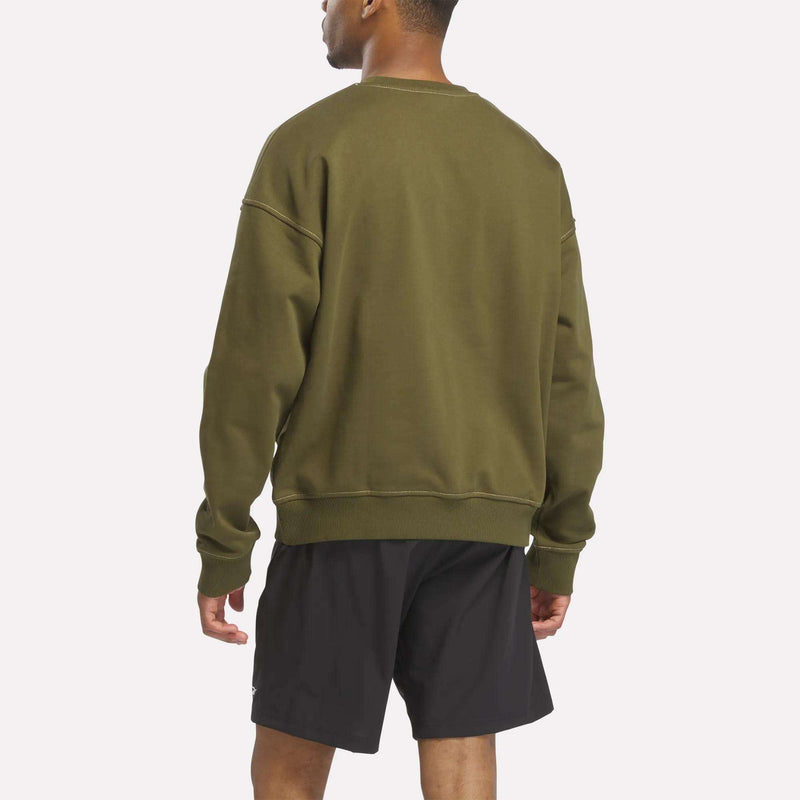 Men's Patch Logo Crewneck Sweatshirt