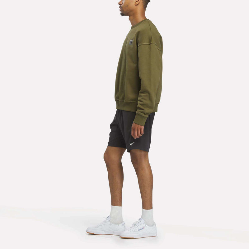 Men's Patch Logo Crewneck Sweatshirt
