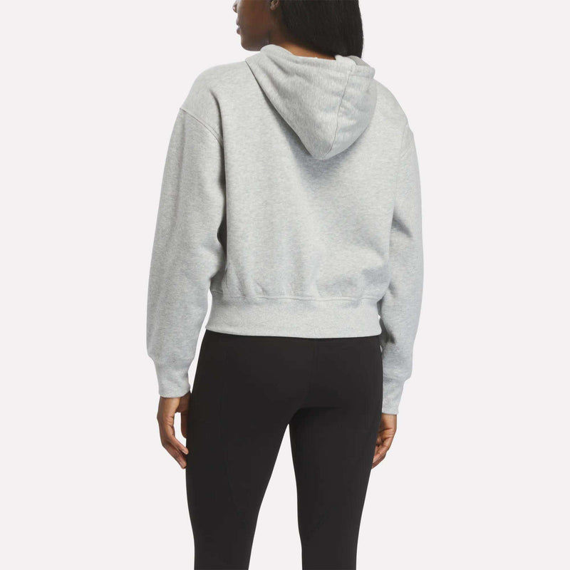 Women's Cropped Full-Zip Hoodie