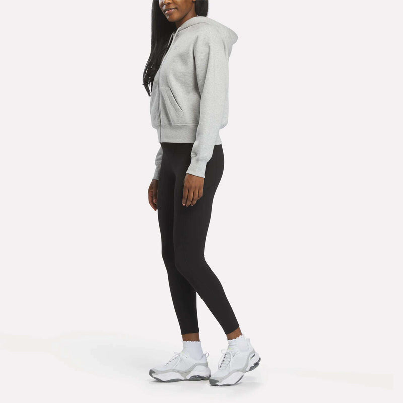 Women's Cropped Full-Zip Hoodie