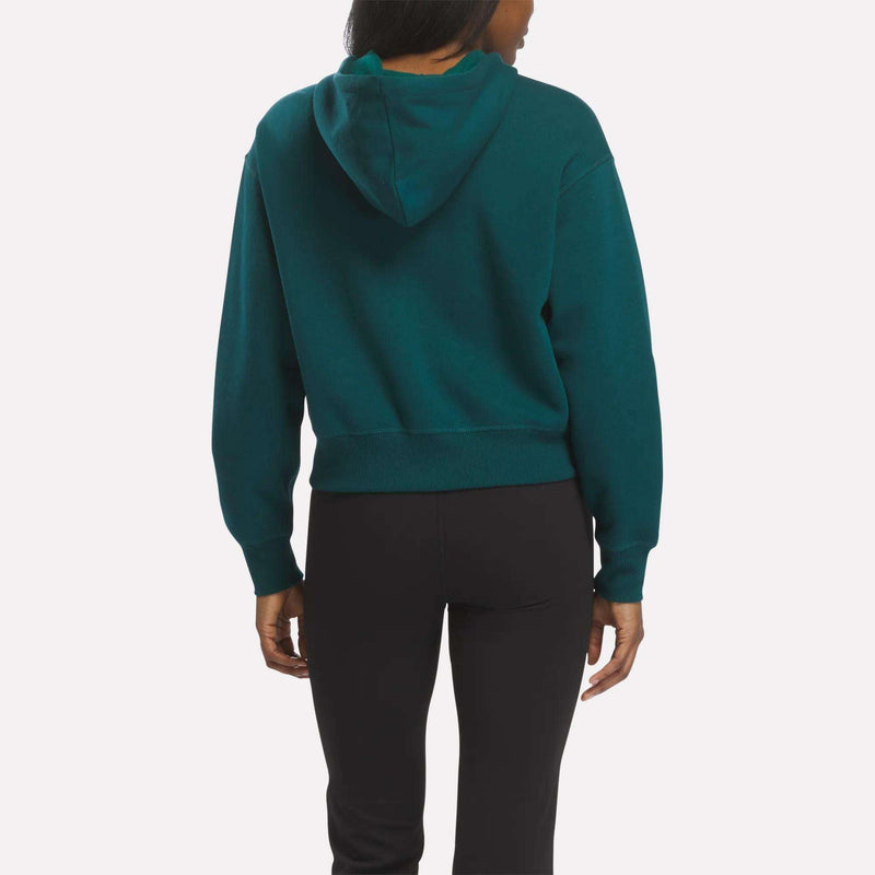 Women's Cropped Full-Zip Hoodie