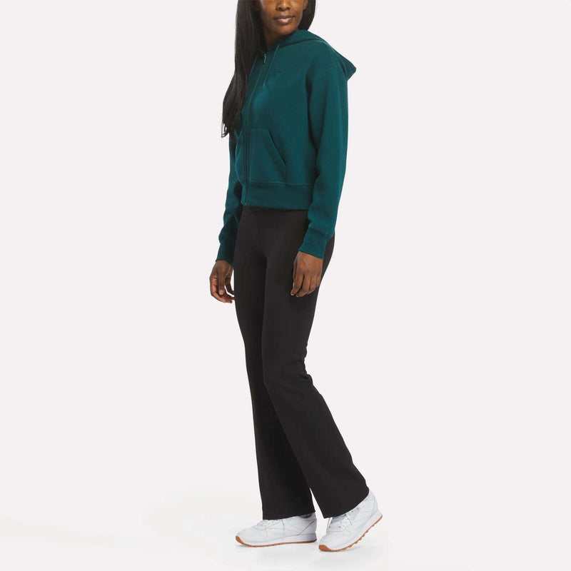 Women's Cropped Full-Zip Hoodie