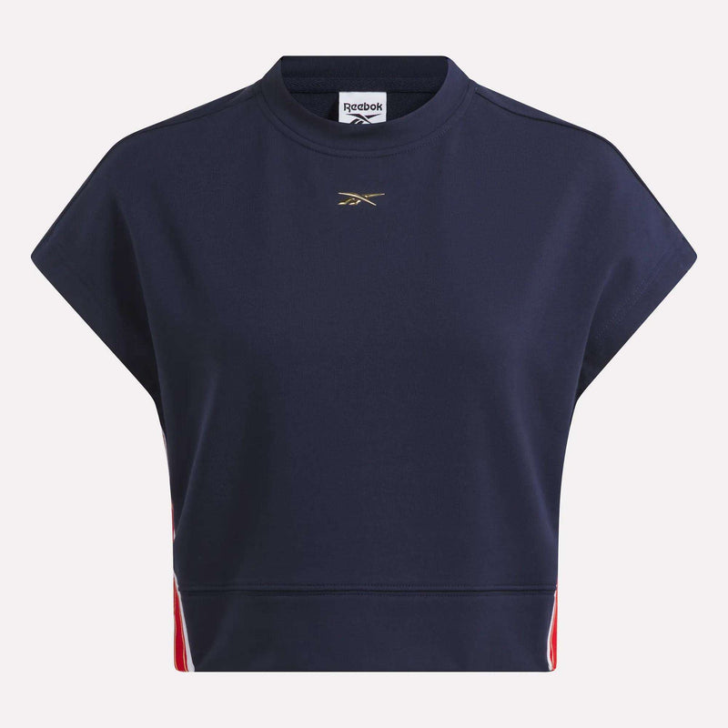 Women's Logo Short Sleeve Crewneck Sweatshirt