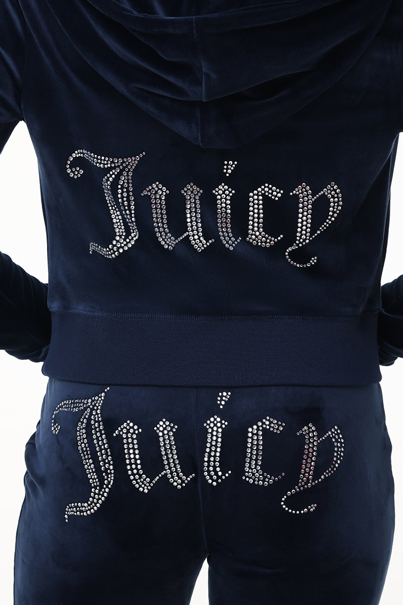 OG Big Bling Velour Hoodie