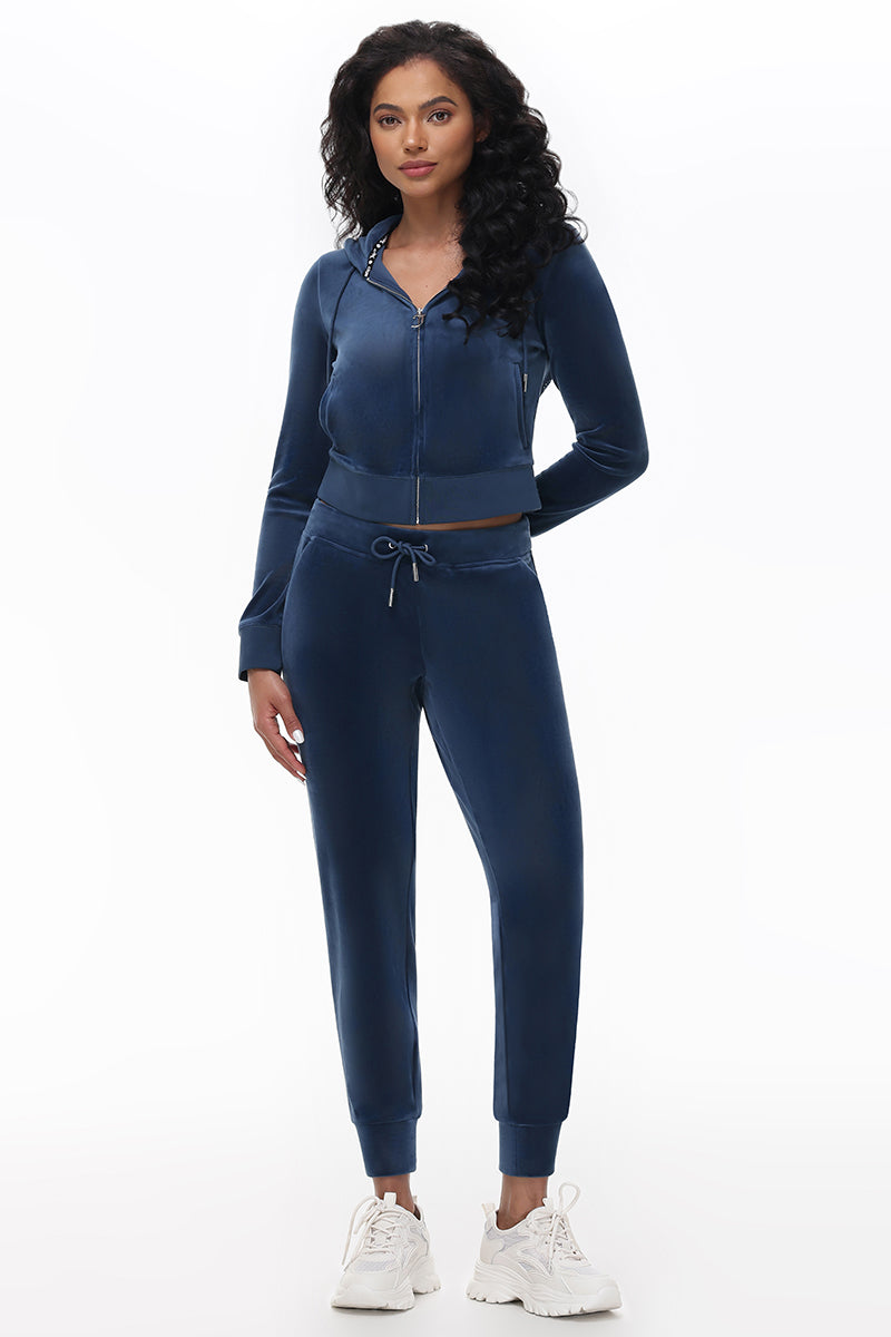 Big Bling Velour Jogger - Juicy Couture
