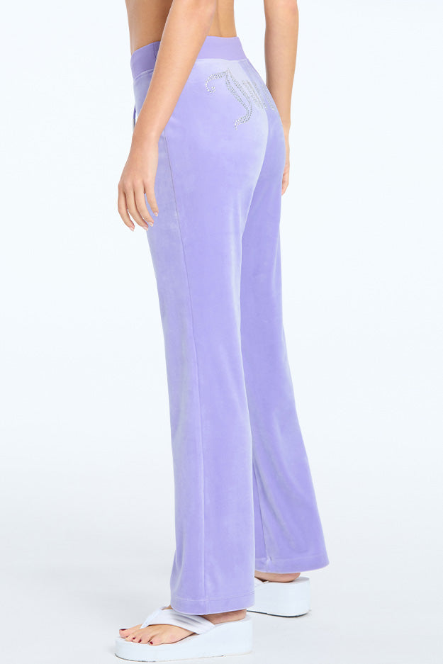 OG Big Bling Velour Track Pants - Juicy Couture