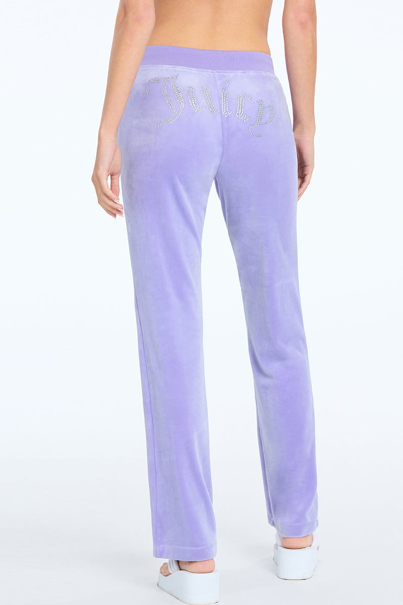 OG Big Bling Velour Track Pants - Juicy Couture