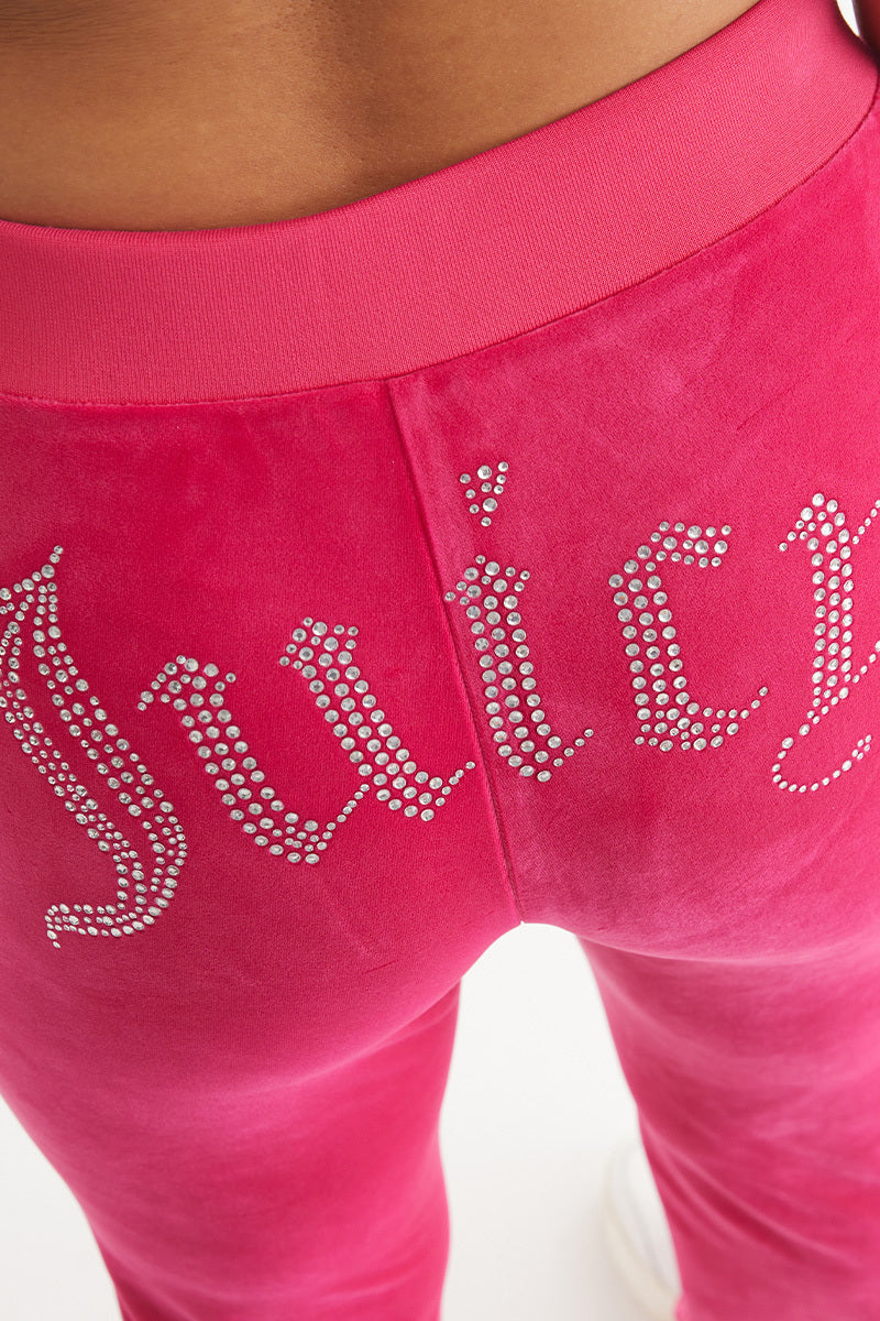 OG Big Bling Velour Track Pants