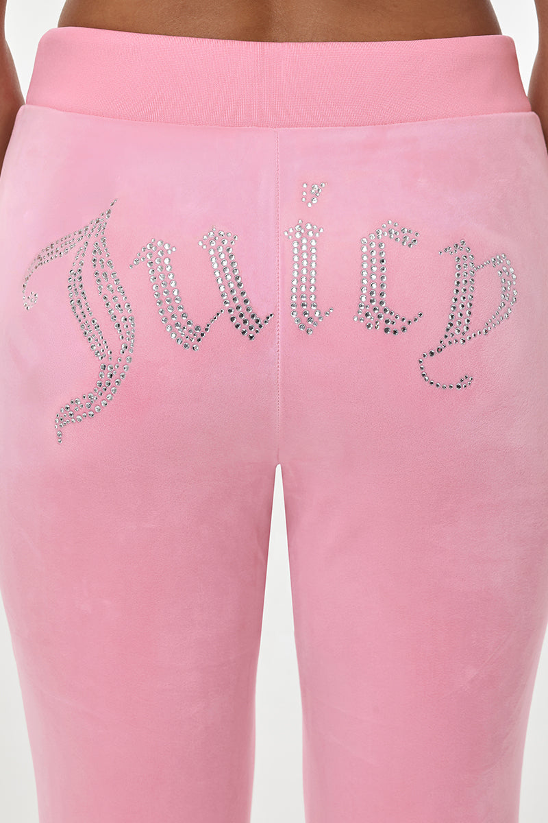 OG Big Bling Velour Track Pants