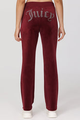 OG Big Bling Velour Track Pants - Juicy Couture