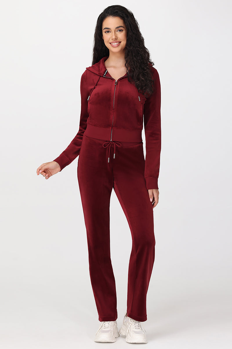 OG Big Bling Velour Track Pants - Juicy Couture