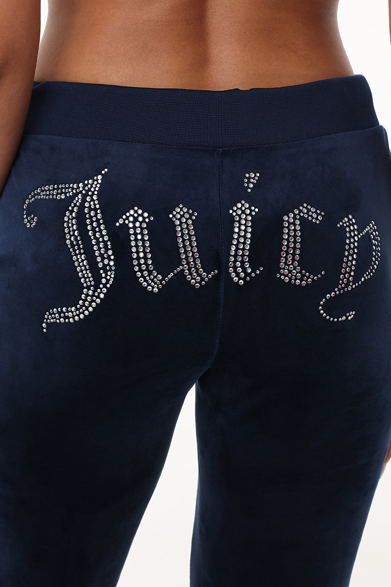 OG Big Bling Velour Track Pants