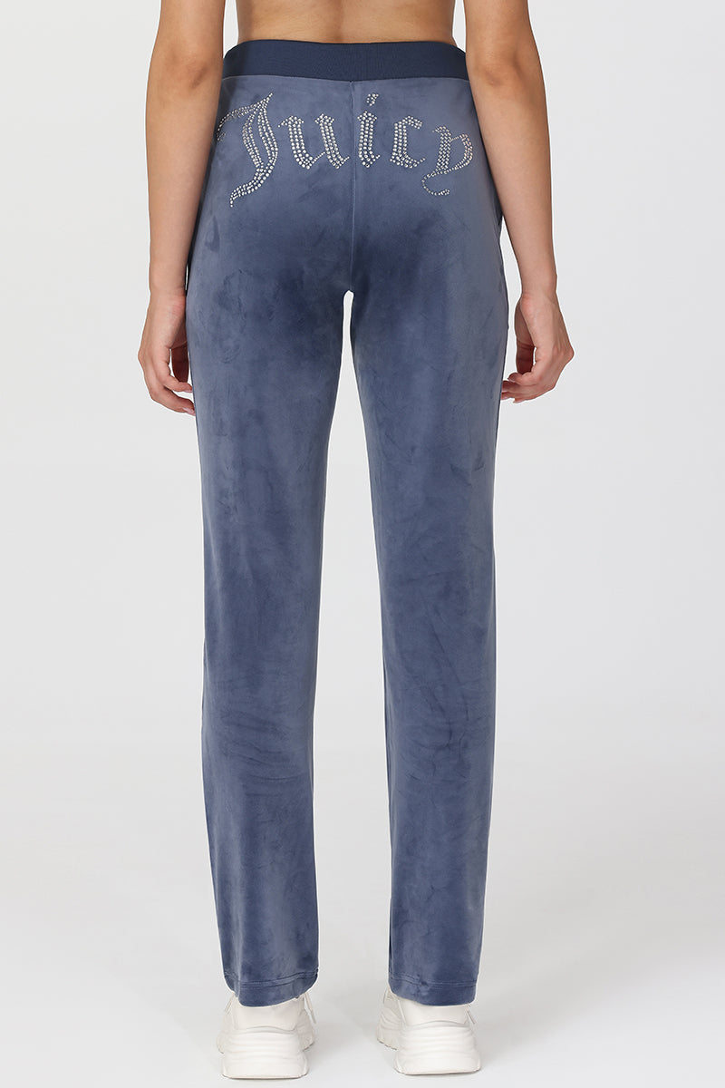 OG Big Bling Velour Track Pants - Juicy Couture