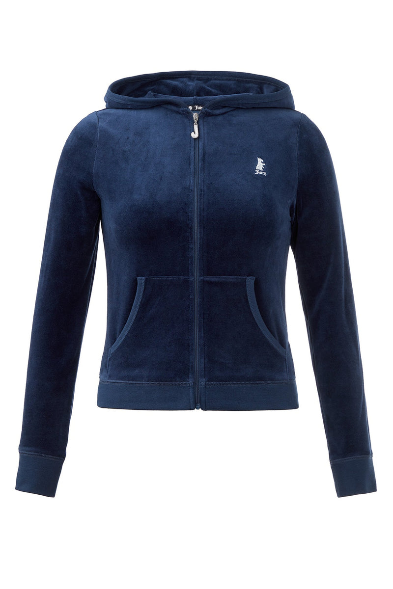 Scottie Cotton Velour Hoodie - Juicy Couture