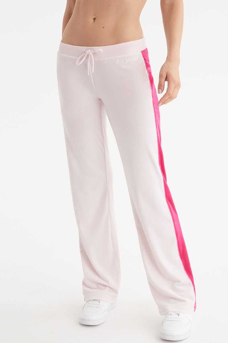 Colorblock Velour Track Pants - Juicy Couture