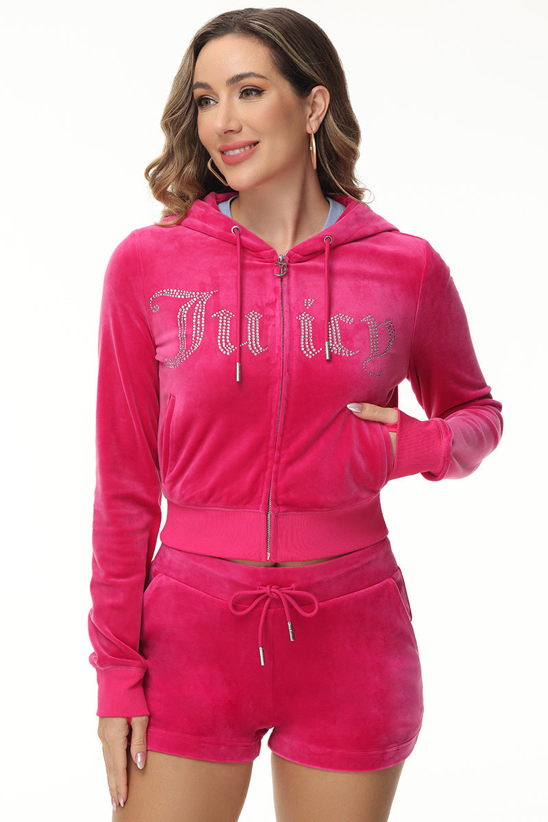 Front Bling Hoodie