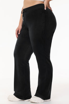 Bride Big Bling Velour Track Pants