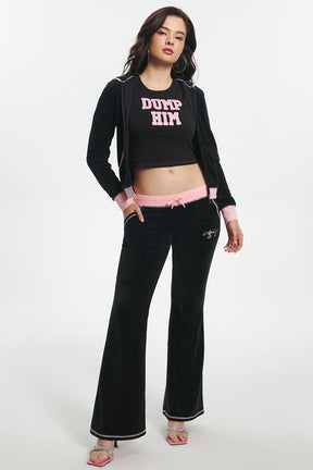 Sweetheart Cotton Velour Hoodie