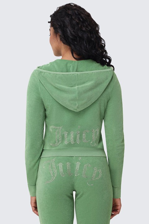 Big Bling Washed Terry Hoodie