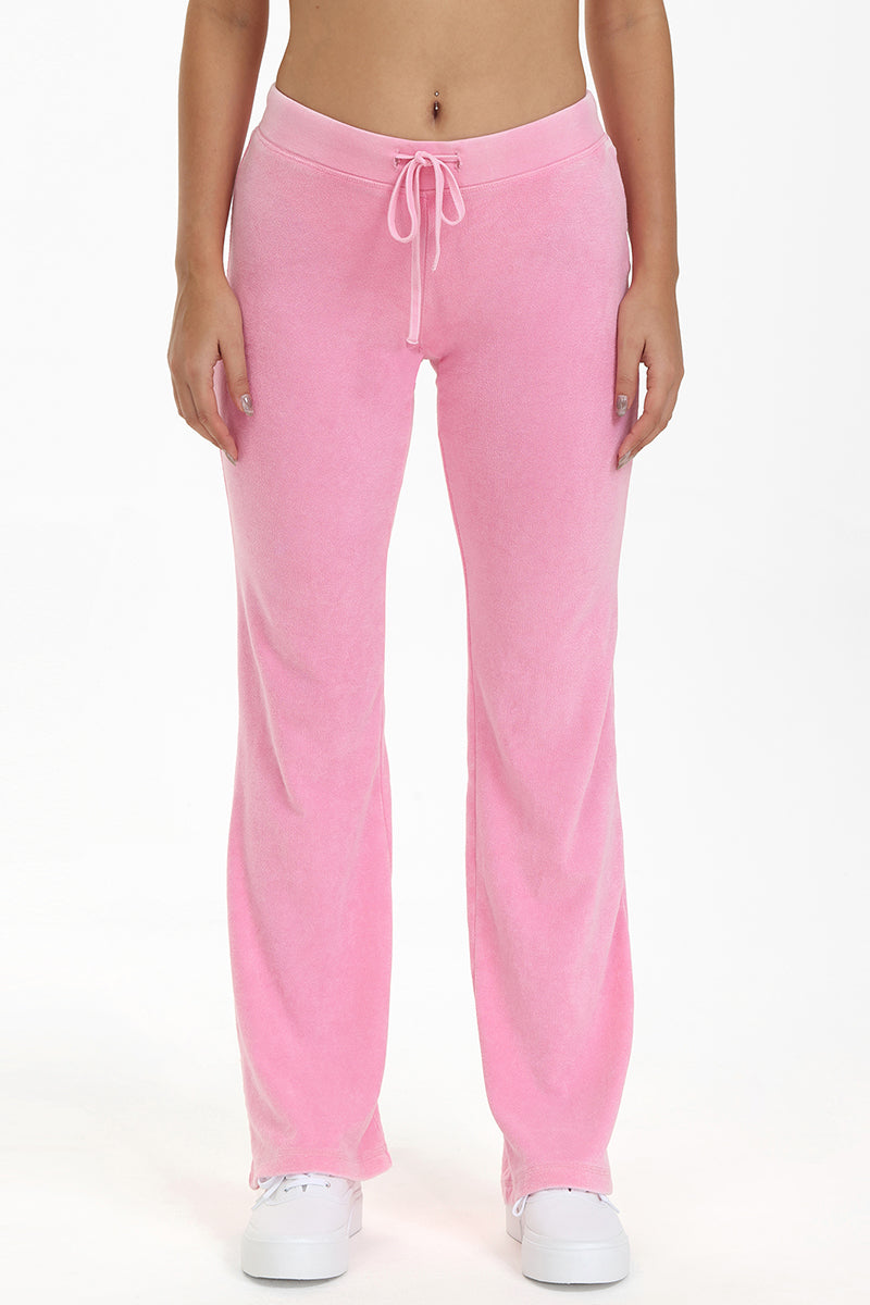 Big Bling Washed Terry Track Pants